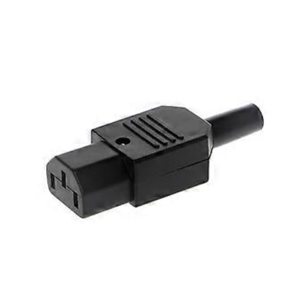 IEC 320 C13 Naarasliitin Uudelleenjohdotettava Virtaliitin 3-nastainen Pistorasia 10A / 250V