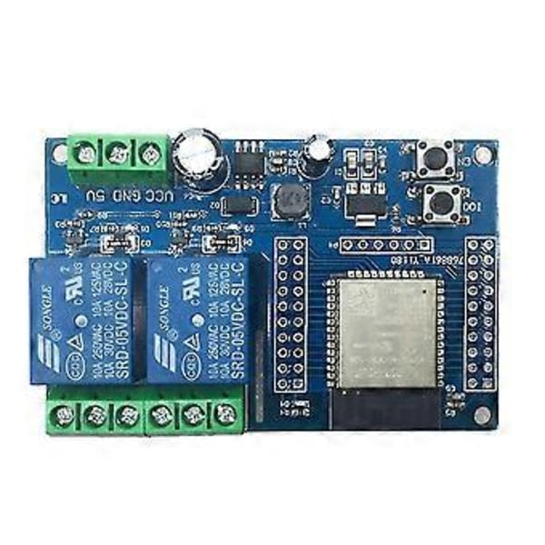 Dubbelkanal Wifi Relämodul Esp32-wroom Utvecklingskort