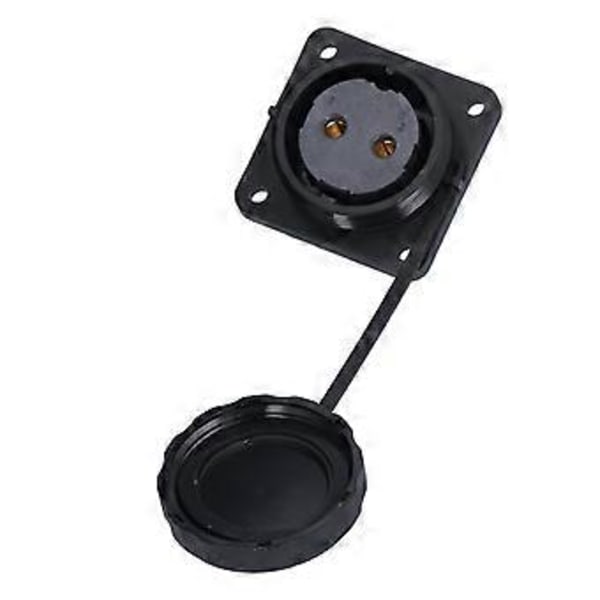 Vanntett Kobling Firkantet 4 Hull IP68 Luftfart Strømkontakt 380V 45A for Kabel SP282 Pin