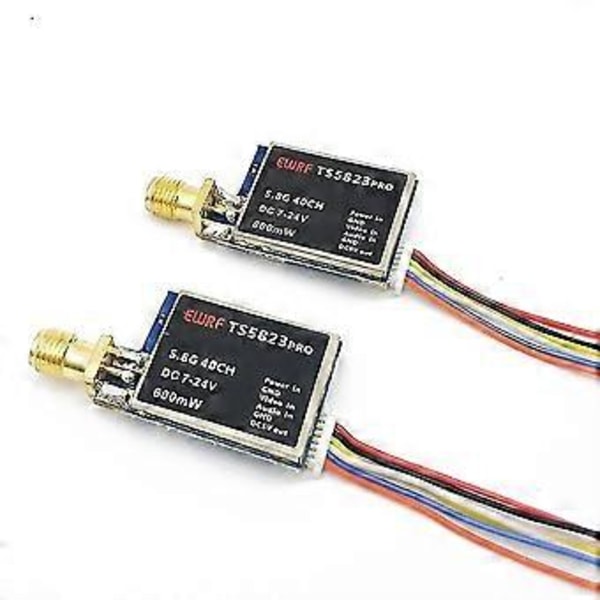 5.8g 600mw 40ch Mini Videooverførsel til Fpv Quadcopter Billedoverførsel Sender Antenne Fp