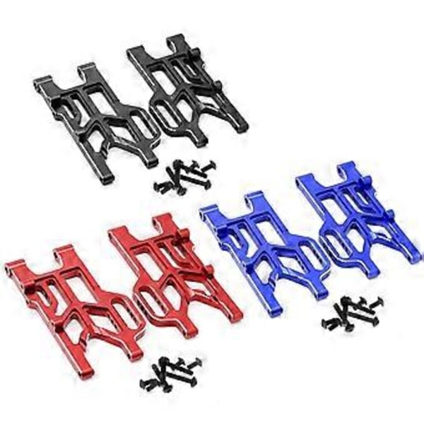 Bakre fjädringsarm i aluminiumlegering ARA330790 för Arrma 1/8 Mojave Rc Bil Uppgraderad Del Blå