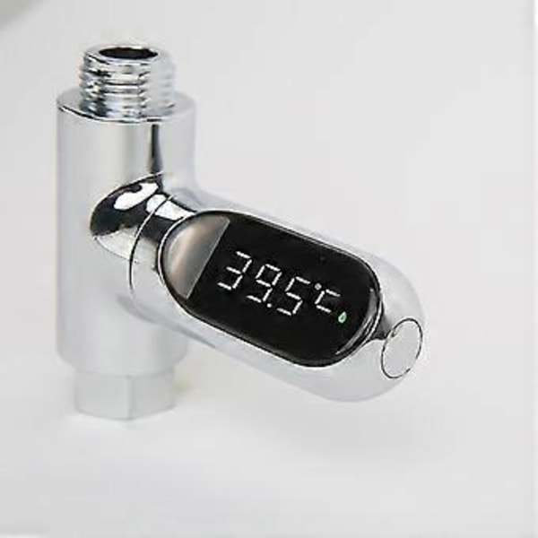 LED Display Vattenmätare Digital Duschtermometer Badtemperaturmätare Vattentemperatur