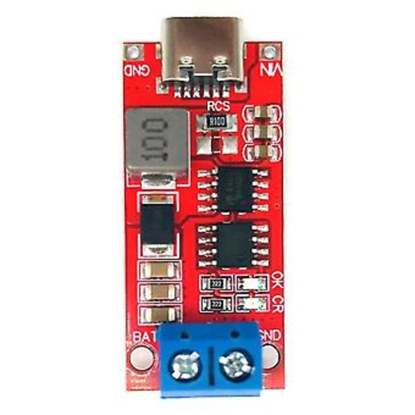 Type-c 4s 4a Boost Module Polymeeri Litiumakku Latausmoduuli 18650 Litiumakku Lataus Bo