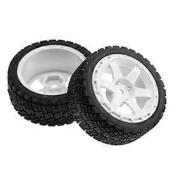 4KPL 67mm 1/10 RC Kilpa-auton Renkaat Maantieajoon Touring Drift Auto Pyörä TT01 TT02 XV01