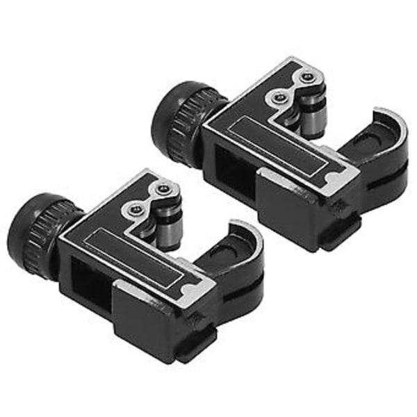 2 st Mini Rörskärare, Rörskärverktyg 3‑28mm Rör, Justerbar, Industriella Förnödenheter, Kraftig, Precisionsskärning, Hållbar, Lätt att Använda, för