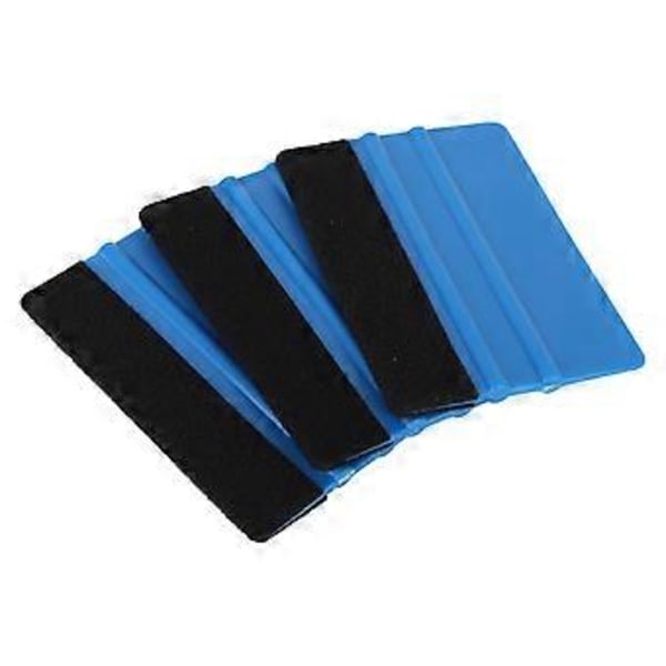 Wrap Applikator, 20 stk Filtkant Squeegee Dekal Skrape Dekal Applikator Verktøy Hevet Design