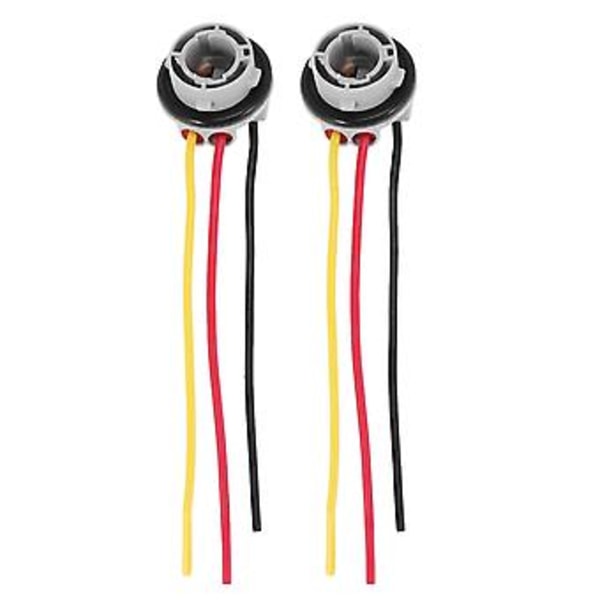 2kpl 1157 Bay15d Lamppu H Polttimot P21/5w Adapteri Pohja Liitin Autotarvikkeet Yhteensopiva