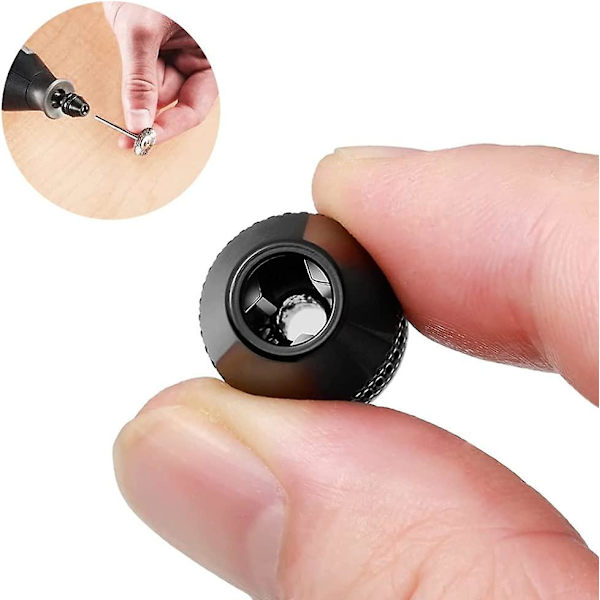 3 st Multi Quick Change Nyckellösa Chuck Ersättningstillbehör 1/32'' (0,8 mm)