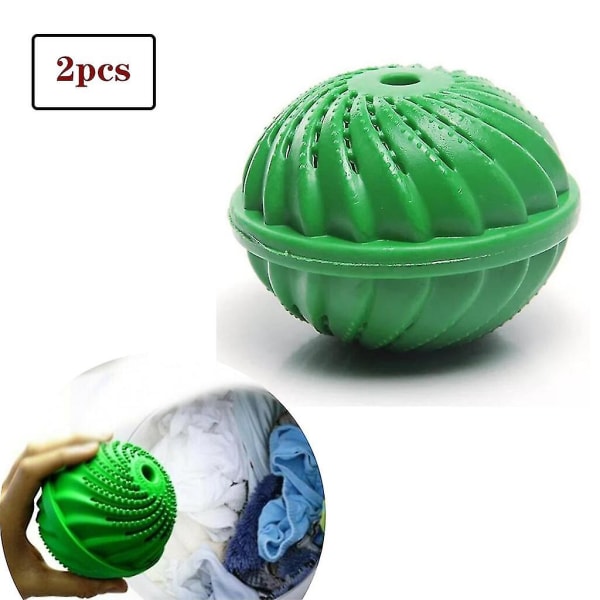 To stykker Plast Klesvask Ball Vaskeball Multifunksjonell Magic Laundry Ball