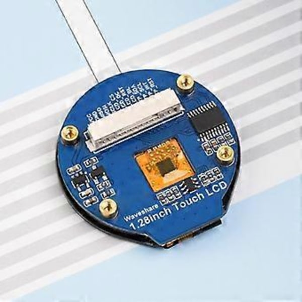 1.28-tommers Rund LCD IPS Modul 240x240 Oppløsning 65K RGB Farger SPI Grensesnitt