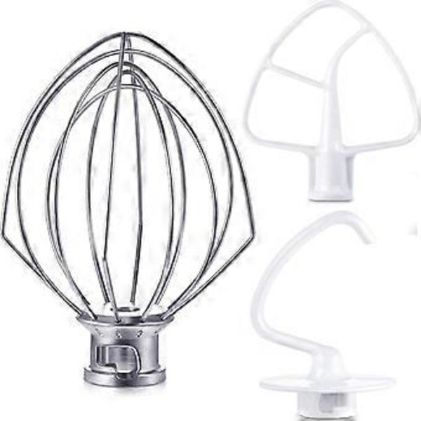 Mixertillbehörssats för K45DH Degkrok, K45WW Visp, K45B Belagd Platt Visp, 3 st Skål Vertikal Mixer Reparationssats