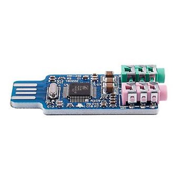 2 kpl USB-äänikortti CM108 USB-ääni P