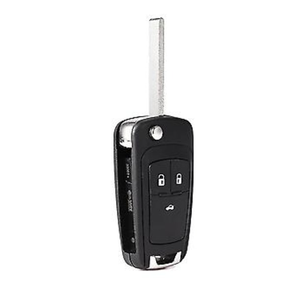 Foldbar Fjernbetjeningsnøgle S 3 Knap Til Zafira Opel Insignia