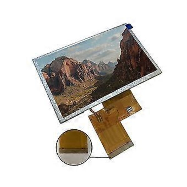 5,0 tuuman 800x480 Ips Lcd -näyttö kodinkoneille, sähköajoneuvoille, moottoripyörille, instrumentointi Lc
