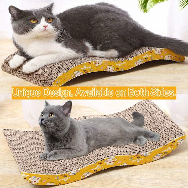 Kradsetræ til katte, kradsetræer til katte med katteurt lavet af holdbar genanvendelig pap som sofa, sovesofa, til jul for søde