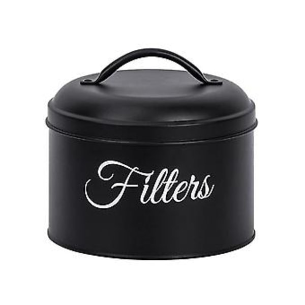 Filter H, Korgfilter Stora Med Lock, Rund Filterbehållare För Bänk