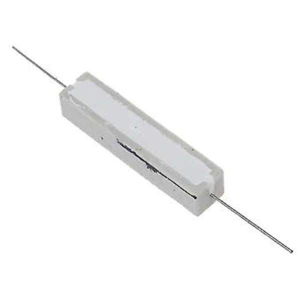 5 stk. 10w Watt 15 Ohm 5% Trådkeramisk Cement Or