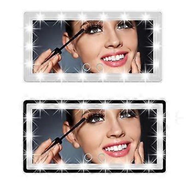 Bil Makeup til Touch Screen Spejl med 60 LED Lys Fremragende Gave til Kvinder