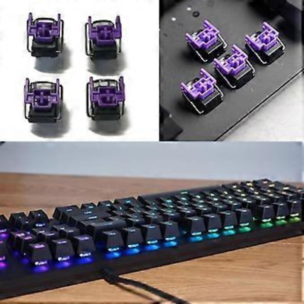 Mekaniskt tangentbordstillbehör för Razer Huntsman Elite Purple Optical Switches för tangentbord Hot Swap Switch