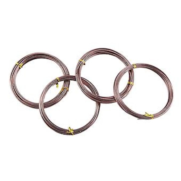 9 Rullar Anodiserad Tråd i 3 Storlekar (1.0 Mm, 1.5 Mm, 2.0 Mm), tot