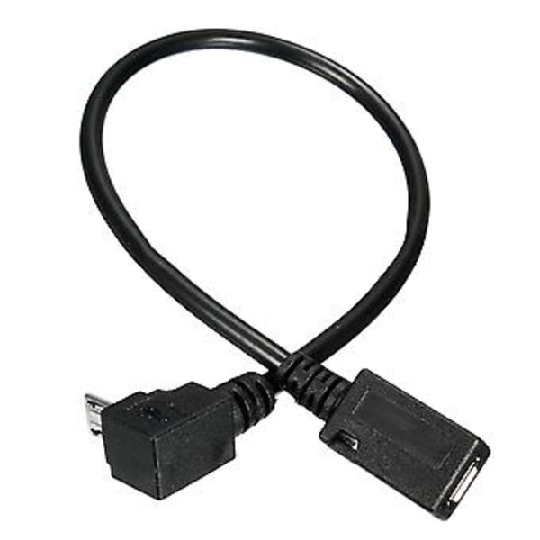-usb 5 Pin Til Fe Ned 90 Graders Forlængerkabel Adapter