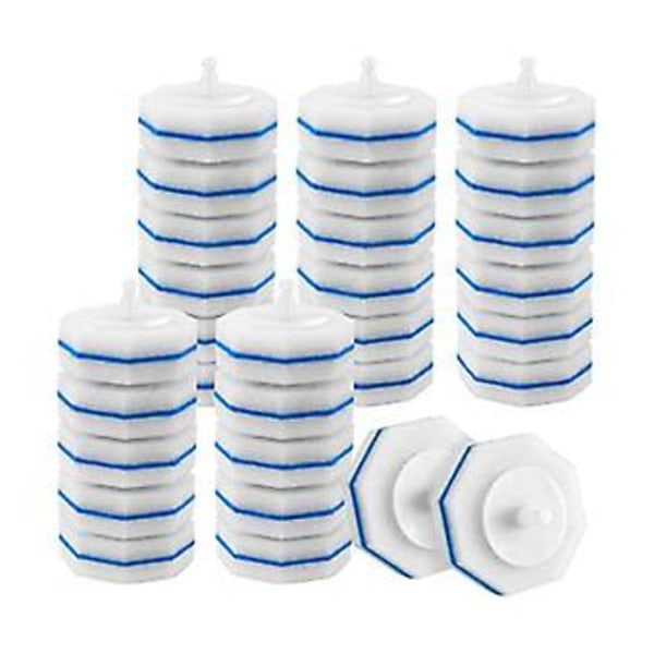 Engangs Toiletrengøringssystem Engangs Toilet Skylbart Refill Børste Skylbare Refills 30 stk