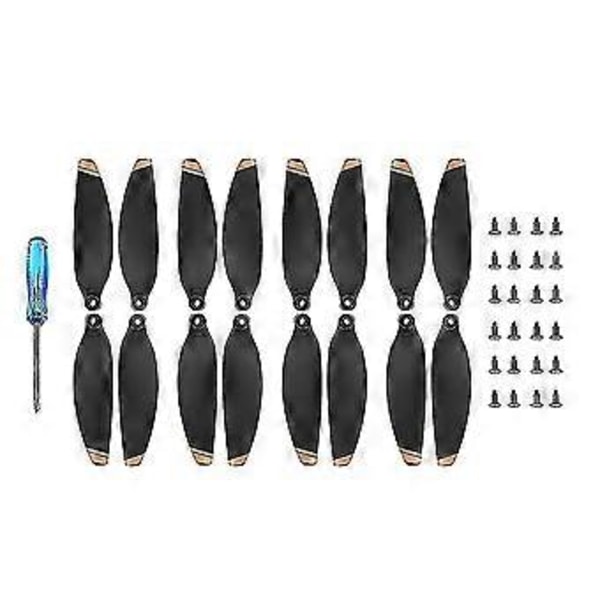 4 Par Lav Støj Propeller Til Dji Mini 2 Drone Tilbehør -aoba