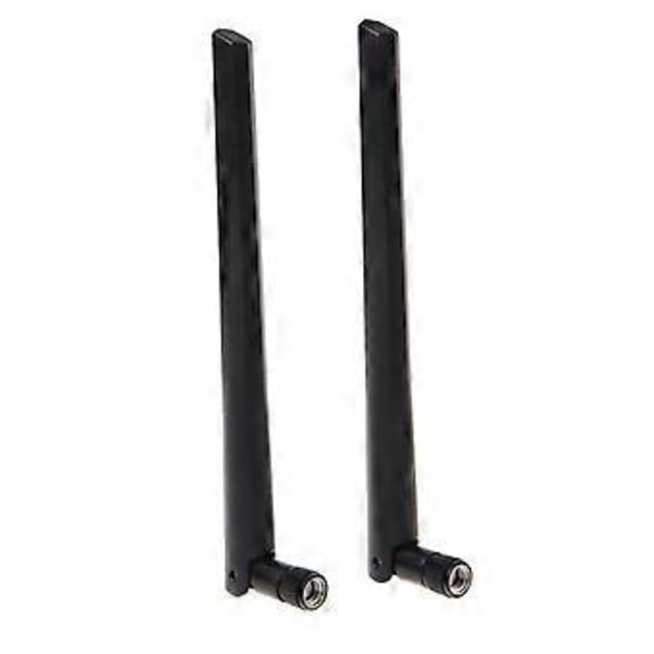 2 x 6dBi WiFi RP-SMA Hunn Antenne 2.4GHz 5GHz Dual Band +2 x U.FL/IPEX til RP-SMA Hunn Pigtail Kabel for Mini PCIe