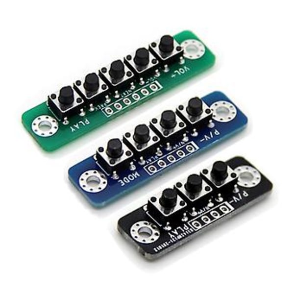 5st 4-bitars Nyckelmodul Mcu Extern Nyckelmodul S Kort Tandförstärkare Nyckelkort