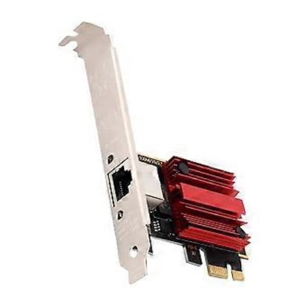 2.5G PCIE till RJ45 Nätverkskort RTL8125B Chip 100/1000Mbps 2.5Gbps Ethernet Trådbunden LAN-kontrolleradapter för Win7/8/10/11