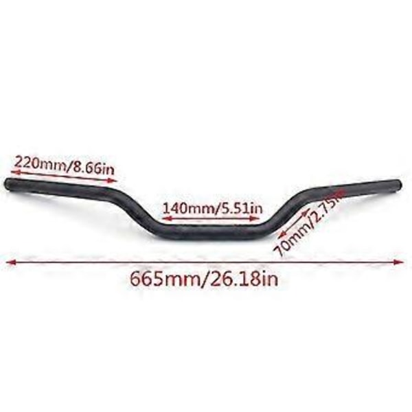 7/8 tum 22mm Motorcykelstyre Tracker Styren Universal För Sportster Xl 883 1200 Custom