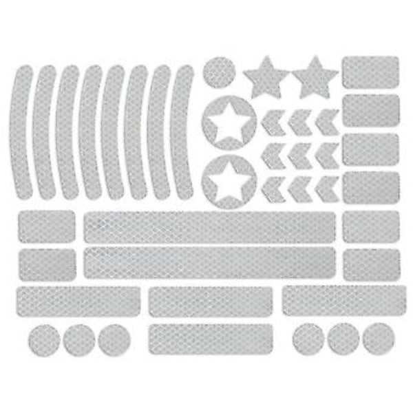 Reflekterende Striper Klistremerker Vanntett Sykkeltape Natt Synlighet Refleksstripe For Motorsykkel He