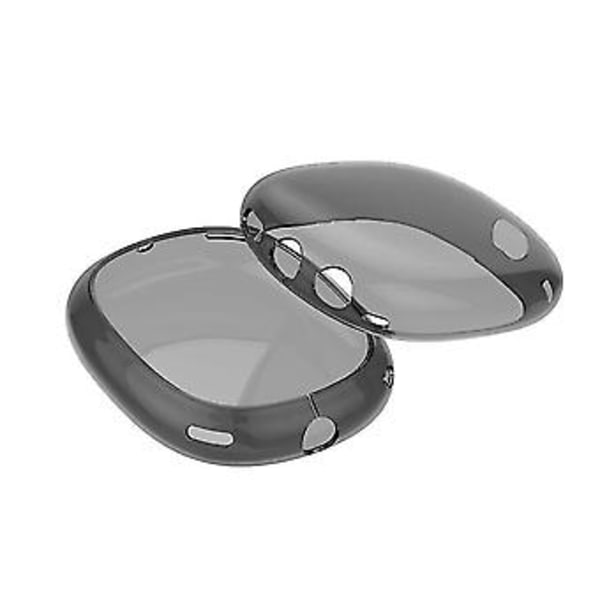 2 stk. Anti-ridse Gennemsigtigt Cover Til Airpods Max Tpu Sort