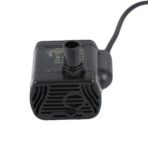 Erittäin hiljainen Mini Harjaton USB-pumppu 5V 70cm Upotettava Suihkulähde Rium Kierrättävä