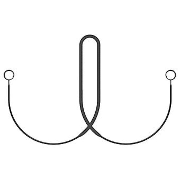Anti-tab Silikone Reb Øretelefon Rem Holder Kabel til Live 300
