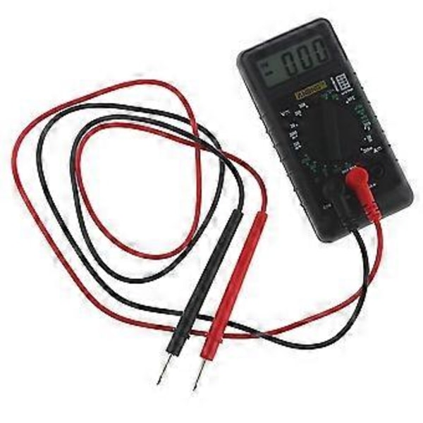 Mini Fick Digital Multimeter Esr Meter Testare Automotive Elektrisk Dmm Transistor Peak Ohm Test Voltmeter Amperemeter M/ Summer