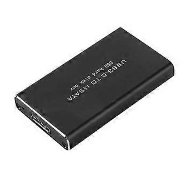 MINIPC ESSD Solid State Disk, MSATA/MINI PCI-E SSD Solid MSATA Solid State Disk Kabinett PC E Harddisk Boks Stilig og Moderne