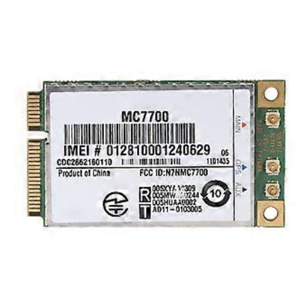 Mini PCI-E 3G/4G WWAN GPS-modul MC7700 PCI för Express 3G HSPA LTE trådlöst kort