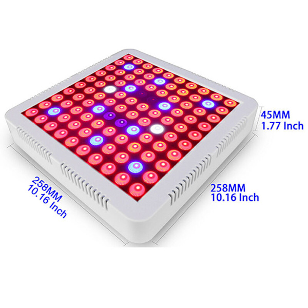 300W LED växtlampa Full Spectrum inomhus Hydro växt LED-panel växtlampa växtlampa EU-kontakt