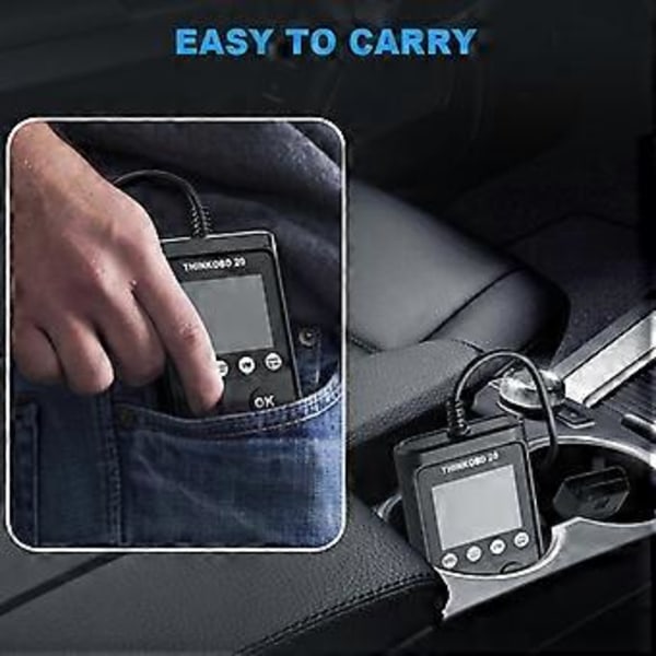 Auto Motor System Diagnostikverktyg OBD2 Scanner Kodläsare OBDII Verktyg