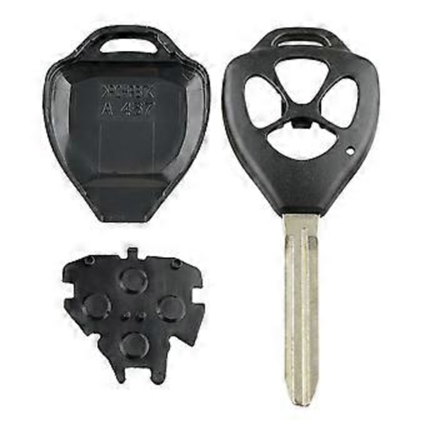 2 x Fjärrkontroll Bilnyckel Fob Skal Fodral för 2007 2008 2009 2010 2011