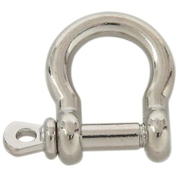10 st O-formade rostfria ankarschakel utomhus rep paracord armband spänne