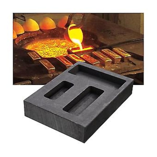 Degel Grafitform Silver Smältning Raffinering Bar Degel