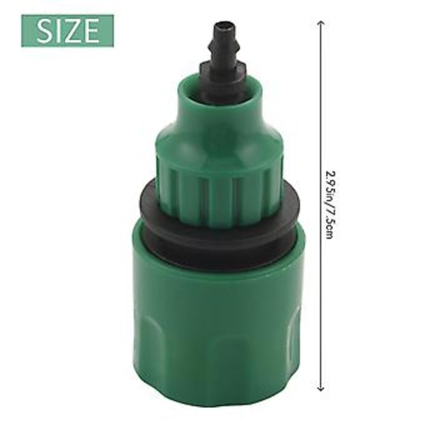 En Slangekobling Way Adapter Kran Kobling Fittings For Irrigat 4-pakning