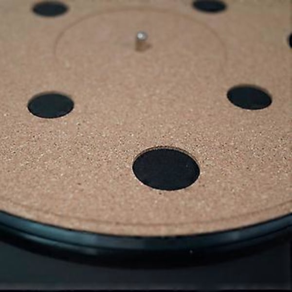 Platespiller Antisklimatte for Vinyl LP-Platespillere Akustisk Lydstøtte Hjelper med å Redusere Støy på Grunn av Statisk Elektrisitet og Støv