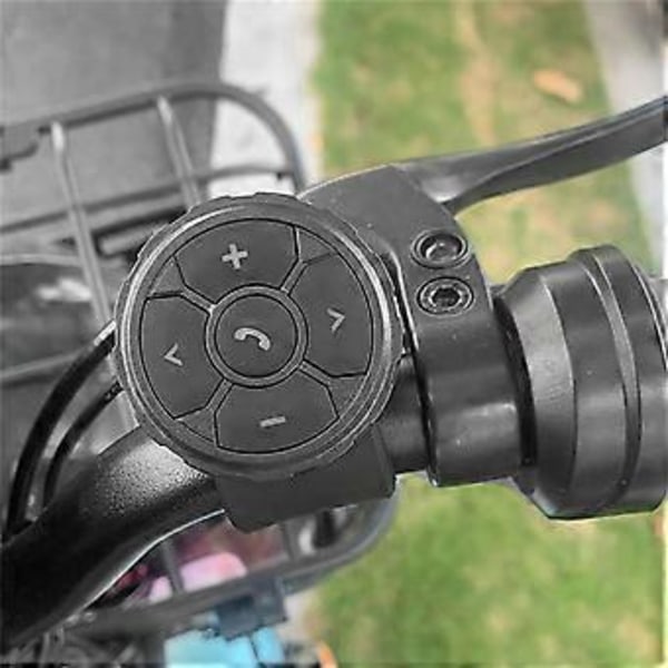 Universal Motorcykel Cykel Styr Controller Trådløs Bluetooth Lydstyrke Musik Justeringsknap Bilrat Kontrol