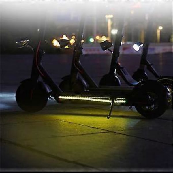 LED Stripelys Lommelykt RGB Bar Lampe for Xiaomi M365 Pro 1S Elektrisk Sparkesykkel For Ninebot Skateboard Langt Lys Blinkende Modell