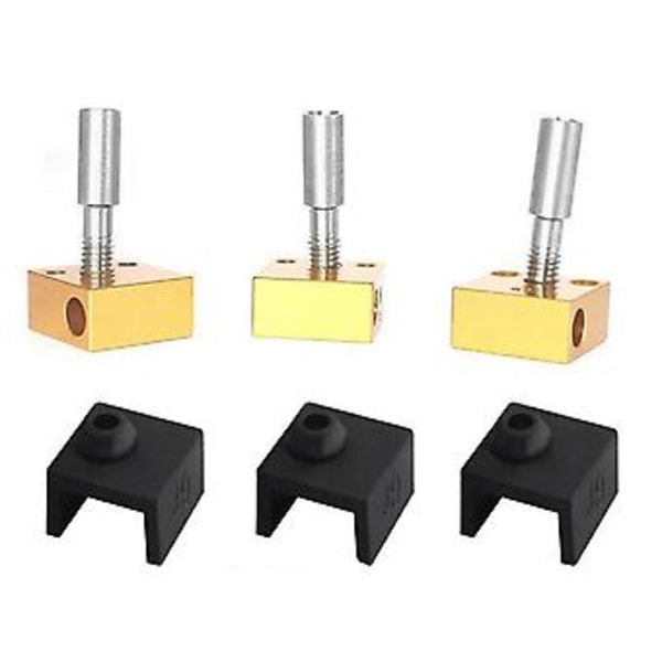 3 Set Er B Med Mindre Stålhals Silikonfodral För 3, 3 Pro -10/10s 3D-skrivare