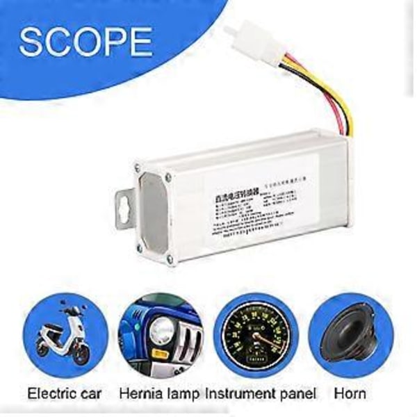 DC 48V120V til 12V/15A /180W Konverter Adapter for Elektrisk Sparkesykkel