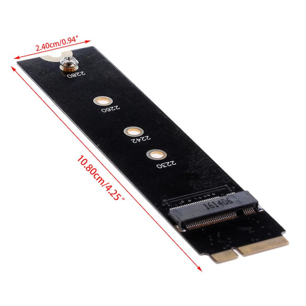 Adapterkort til M.2 Pcie Nvme Ssd til Macbook Air A1466 A1465